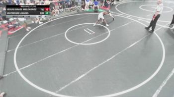 138 lbs Cons. Round 6 - Waymond Liggins, Rancho Cucamonga High School vs Jesus Israel Melendrez, Threshold Wrestling Club