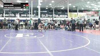 128 lbs Rr Rnd 2 - Tristan Levin, Kraken Grizzly - HSC vs Dion Mesanko Coleman, Southern Regional - HSC