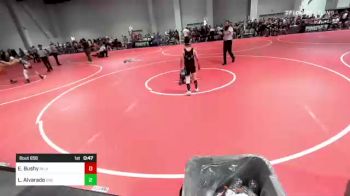 89 lbs Consi Of 4 - Elijah Bushy, Inland Northwest Wr TC vs Luis Alvarado, One Shot