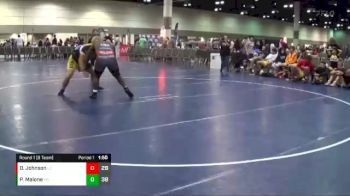 285 lbs Round 1 (8 Team) - Devin Johnson, Longwood vs Phil Malone, Ohio Titans Gray