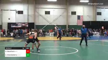 106 lbs Prelims - Carter Brandyberry, Alma Mean Streak vs Keegan Beckford, Raptor Wrestling Club