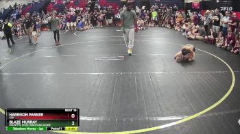 58 lbs Quarterfinal - Harrison Parker, C2X vs Blaze Murray, Palmetto State Wrestling Acade