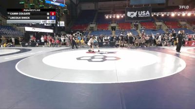 113 lbs Champ. Rd Of 32 - Camm Colgate, CA vs Lincoln Swick, WI