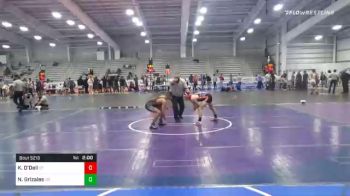 126 lbs Prelims - Kai O'Dell, CT vs Nicholas Grizales, CO