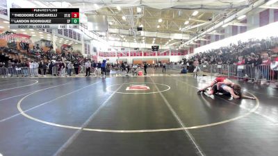 132 lbs Round Of 16 - Theodore Cardarelli, Saint John's vs Landon Rodriguez, Saugus/Peabody