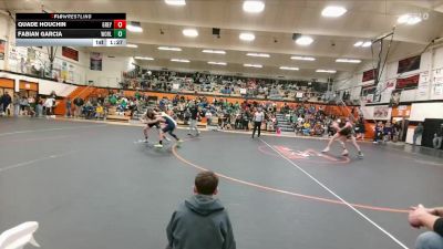 126 lbs Quarterfinal - Fabian Garcia, Worland Middle School vs Quade Houchin, Greybull MS