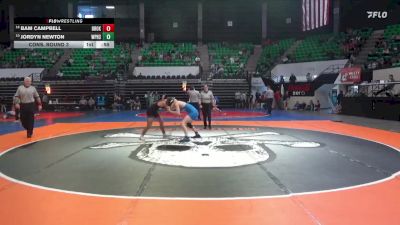 1A-4A 138 Cons. Round 3 - Bam Campbell, Brooks vs Jordyn Newton, White Plains