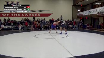 285 lbs Cons. Semi - Logan Clayburn, Southwestern Oregon Community College vs Robert (Porter) Wright, Snow