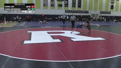 125 lbs Quarterfinal - Cadell Lee, USMAPS vs Andrij Szczesniuk, Bucknell