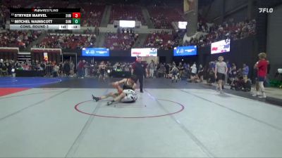 170 lbs Cons. Round 3 - Stryker Marvel, Eastside United vs Mitchel Wainscott, Powell Wrestling Club