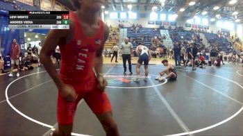 150 lbs Cons. Round 4 - Tavien Smith, Team Barracuda vs Marlo Jimenez, Somerset Academy