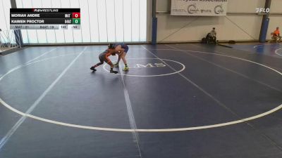 95 lbs Rr Rnd 3 - Moriah Andre, Mat Warriors PWC vs Kaimen Proctor, 84 Athletes