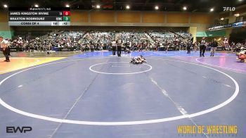 61 lbs Consi Of 4 - James Kingston Irvine, Team Aggression vs Braxton Rodriguez, Rising Sun Wrestling Club