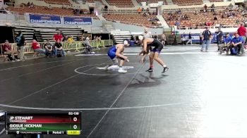 D2-138 lbs Champ. Round 1 - Giosue Hickman, Canyon View vs JP Stewart, Thunderbird