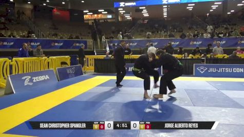 Jorge Alberto Reyes vs Sean Christopher Spangler 2026 Pan Jiu Jitsu IBJJF Championship