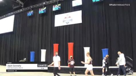 Zach Connelly - Floor, USA Gymnastics World - 2021 USA Gymnastics Development Program National Championships