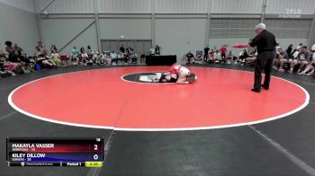 170 lbs Round 3 (8 Team) - Makayla Vasser, Nebraska vs Kiley Dillow, Kansas