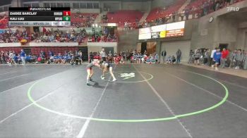 105 lbs Round 3 - Rr3 - Kali Luu, Canyon West Plains vs Zaidee Barclay, Borger