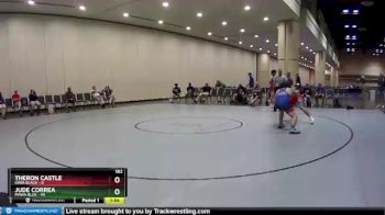 182 lbs Round 2 (16 Team) - Jude Correa, MAWA Blue vs Theron Castle, Iowa Black