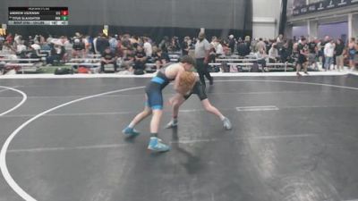 120 lbs Cons. Sub-rd Of 32 - Andrew Uszenski, KD Training Center vs Titus Slaughter, Ironclad