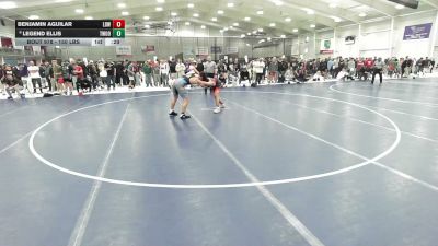 150 lbs Cons. Quarters - Benjamin Aguilar, Legacy Dragons Wrestling vs Legend Ellis, Threestyle Wrestling Of Oklahoma