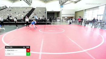 122-H lbs Quarterfinal - Luke Sherlock, Shawnee vs Lawrence Liss, Shore Thing WC