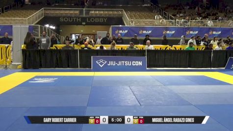 Miguel Ángel Rabazo Gines vs Gary Robert Carrier 2026 Pan Jiu Jitsu IBJJF Championship