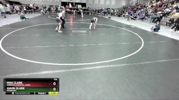 113 lbs Cons. Round 5 - Max Clark, Wabeno/Laona/Th. Lakes vs Gavin Slark, Markesan