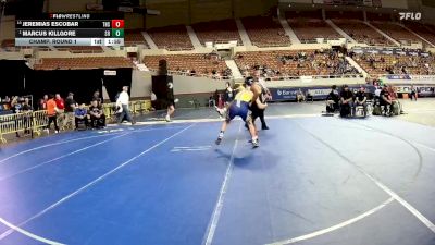 138-D3 Champ. Round 1 - Marcus Killgore, Sahuarita High School vs Jeremias Escobar, Thunderbird High School