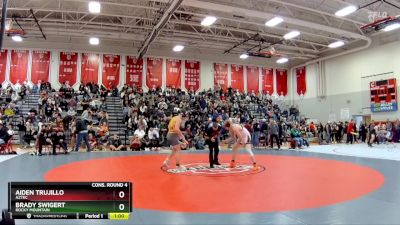 190 lbs Cons. Round 4 - Aiden Trujillo, Aztec vs Brady Swigert, Rocky Mountain