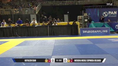 Natasha Nicole Espinosa Delgado vs Kathleen Egan 2025 Pan Jiu Jitsu IBJJF Championship