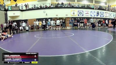 132 lbs Cons. Round 2 - Jordin Franklin, Panther Wrestling Club vs Alan Tello, Perry Meridian Wrestling Club