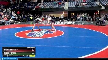 6A-120 lbs Cons. Semi - Hunter Kegley, Glynn Academy vs Reece Meyers, North Forsyth