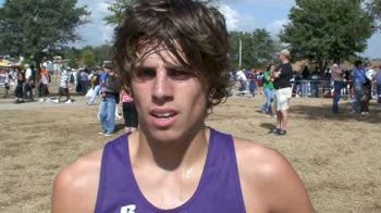 Cody Hughes, 2nd in 2A Boys