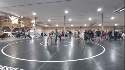 145 lbs 5th Place - Isaiah Martinez, Freeland vs Dj Barnes, Dolgeville