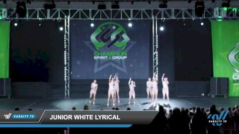 Junior White Lyrical [2022 Junior - Contemporary/Lyrical - Small Day 3] 2022 CSG Schaumburg Dance Grand Nationals