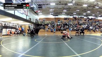 106 lbs Quarterfinal - Antonio Elward, Canton McKinley vs Kyle Beaber, New Philadelphia