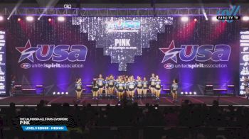 The California All Stars-Livermore - Pink [2025 L3 Senior - Medium Day 2] 2025 USA All Star Cheer Super Nationals