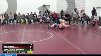 119 lbs Placement Matches (8 Team) - Braylon Wojciechowski, Zeus Wrestling Club vs Bryce Glaze, Death Squad Wrest (IN)
