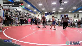 160 lbs Rr Rnd 3 - Maddox Sampson, Coweta Tiger Wrestling vs Alister Myers, Miami