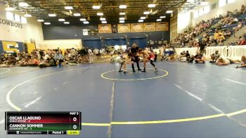 126 lbs Champ Round 1 (16 Team) - Oscar Llaguno, Eagle Empire vs Cannon Sommer, Altamonte WC
