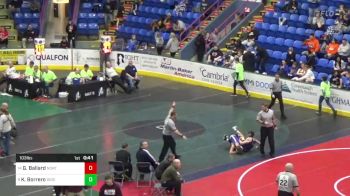 103 lbs Consolation - Gabriel Ballard, Northampton vs Kamdyn Borrero, Diocese Of Erie