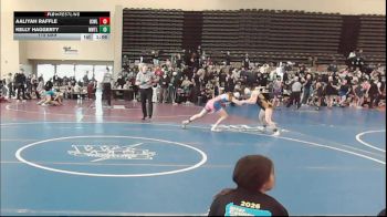 115 lbs Rr Rnd 1 - Aaliyah Raffle, ICWL Lady Bruisers vs Kelly Haggerty, NewWhale Teel - Girls