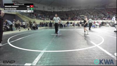 131 lbs Round Of 16 - Graham Padgett, Powerhouse Wrestling vs Titus Mcguire, Blaine County Grapplers