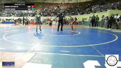 108 lbs Round Of 16 - Barry Ritter Jr, Coweta vs Justin Davis, Glenpool JH