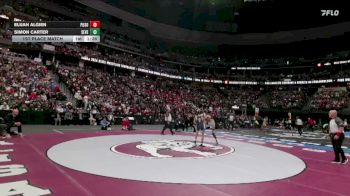 106-4A 1st Place Match - Elijah Algien, Pueblo South vs Simon Carter, Severance