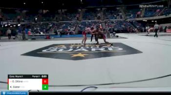 126 lbs Cons. Round 1 - Owen Ottino, Glenwood vs Kenyon Slater, Evanston