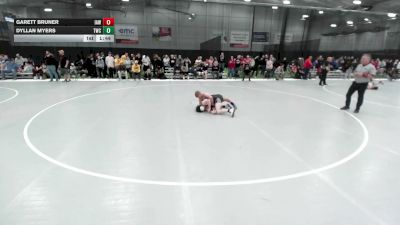 131-135.2 lbs Champ. Round 1 - Garett Bruner, Immortal Athletics WC vs Dyllan Myers, Thermopolis Wrestling Club