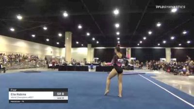 Ella Robins - Floor, World Champions #857 - 2021 USA Gymnastics Development Program National Championships