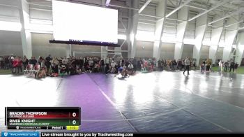 83 lbs Champ. Round 2 - River Knight, Sanderson Wrestling Academy vs Braden Thompson, Colorado Outlaws